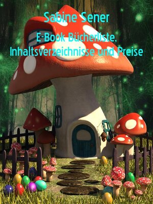 cover image of E-Book Bücherliste, Inhaltsverzeichnisse und Preise